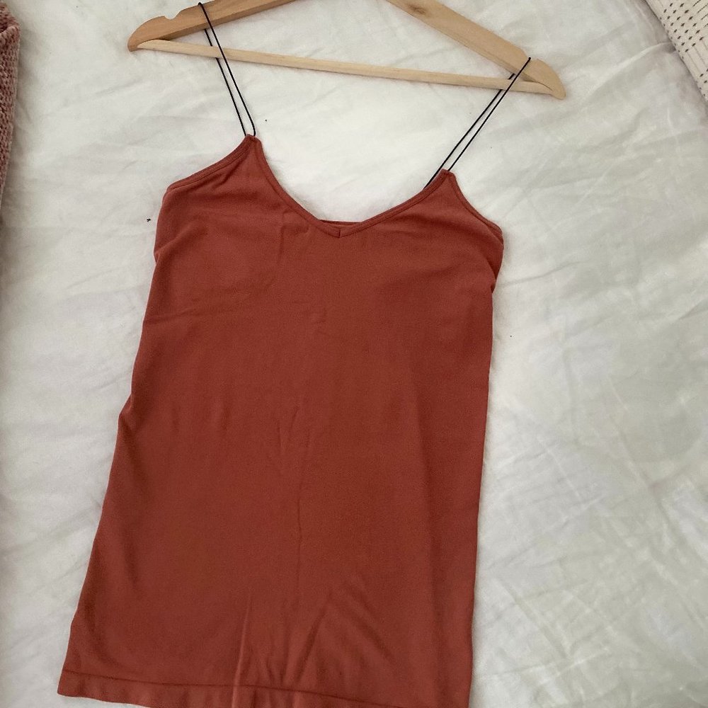 Free People Intimately 2 In 1 Seamless Cami - Copper